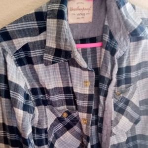 Light Blue flannel